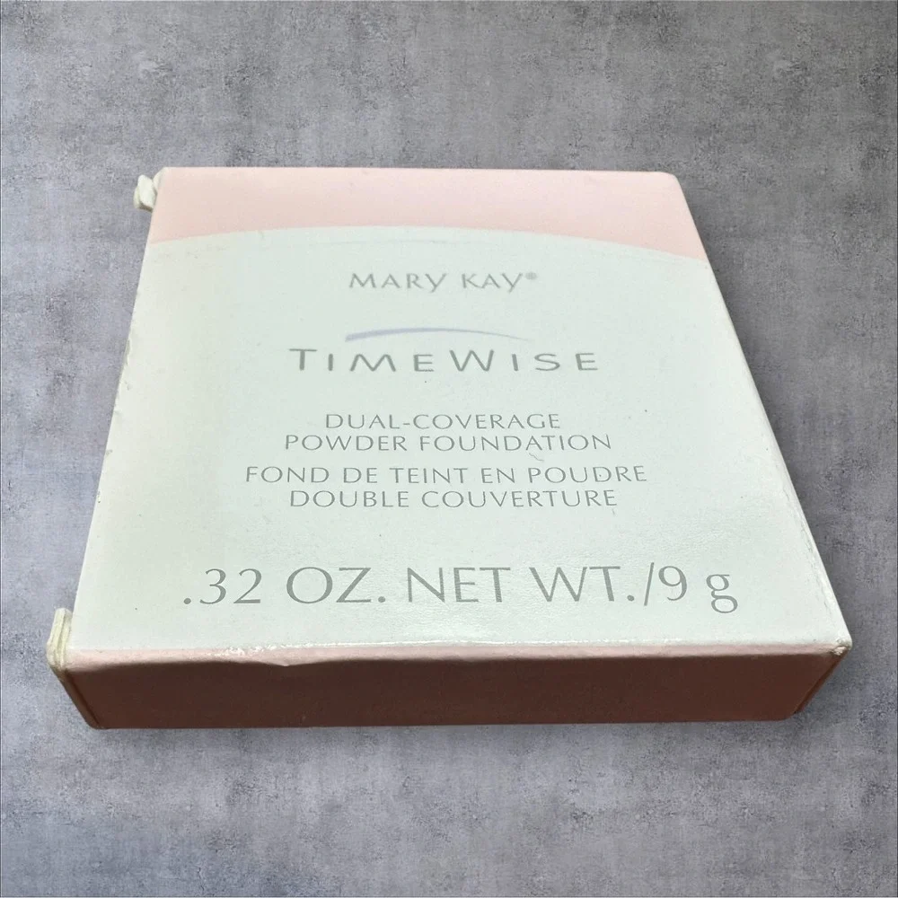 Mary Kay Dual-Coverage Powder Foundation 8928 Beige 400 TimeWise .32oz NIB‎ NEW